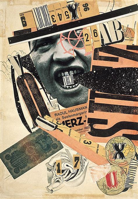 Raoul Hausmann, ABCD, Photomontage, 1923 | Sanat eserleri, Sanat ...