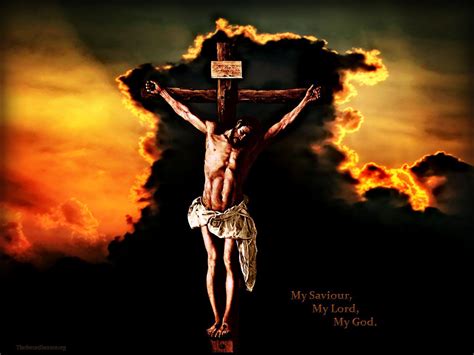 Jesus on the Cross Wallpapers - Top Free Jesus on the Cross Backgrounds ...