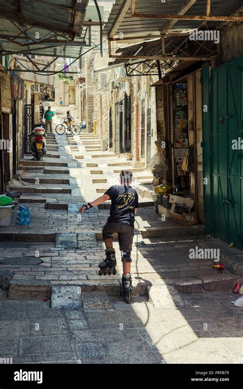 Jerusalem old city Stock Photo - Alamy