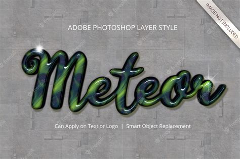 Premium PSD | Photoshop text effect layer style