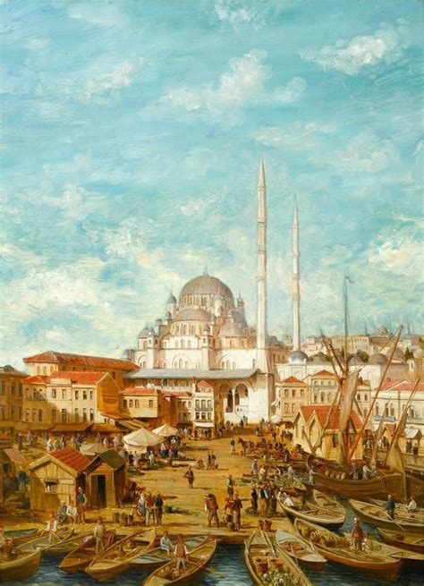 Eminönü-Yeni Mosque | Camiler, Resim sanatı, Resim