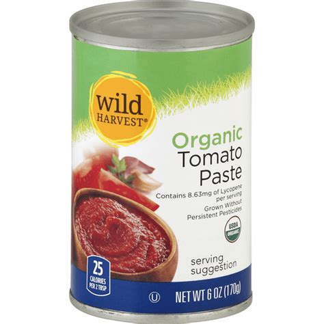 Wild Harvest Tomato Paste, Organic | Diced Tomatoes & Pasta Paste | Needler's Fresh Market