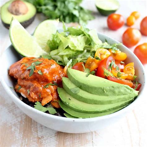 5 Minute Salmon Taco Rice Bowl Recipe - WhitneyBond.com