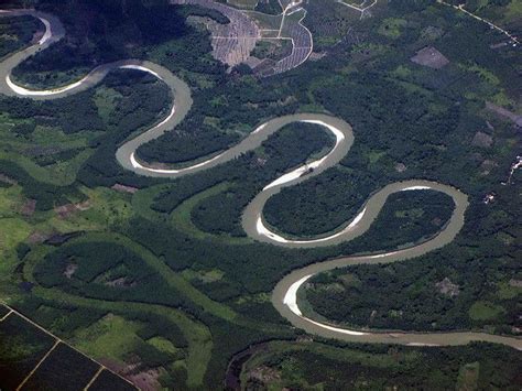 Meandering River | Aerial photo, Aerial photograph, Meander