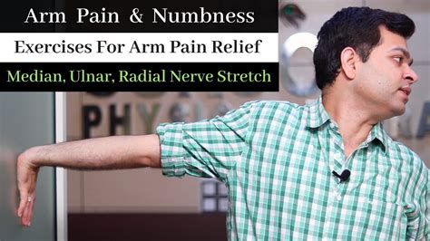 Exercises for Arm Pain and Numbness in Hands-Nerve Compression-Median, Ulnar, Radial Nerve ...