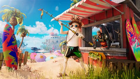 1360x768 Resolution Fortnite 2021 Creative Summer Key Art Desktop ...