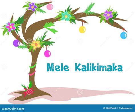 Hawaiian Christmas Tree Royalty Free Stock Photos - Image: 10850408