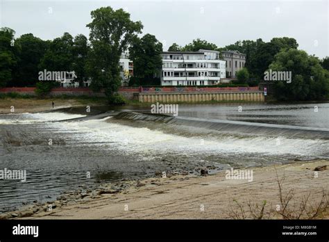 Elbe river in Magdeburg Stock Photo - Alamy