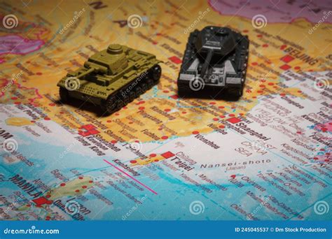 Conflict between China and Taiwan Stock Image - Image of geopolitics ...