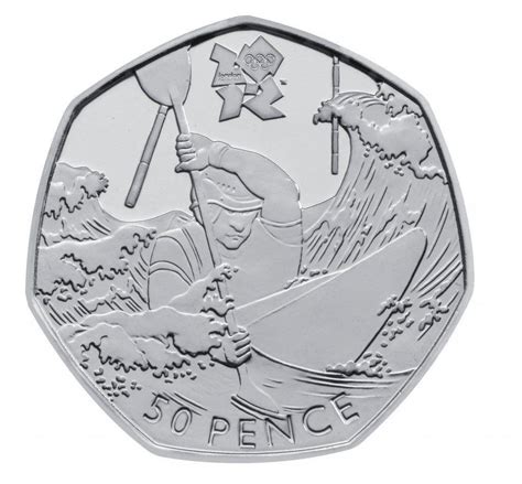 2011 50p Coin London Olympicscanoeing - Etsy | Coins, 50p coin, Mint coins