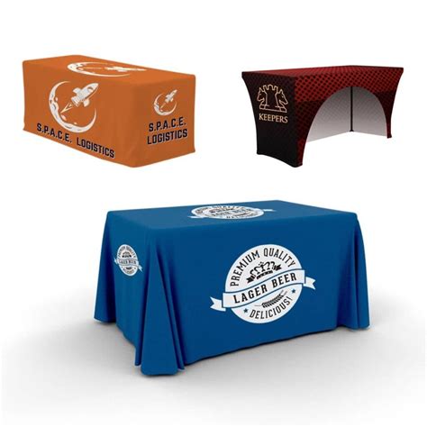 Custom Table Covers in Dallas - Custom Stretch Table Covers