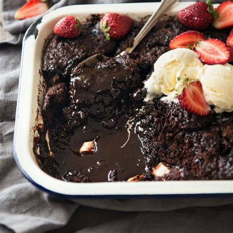 Chocolate Self Saucing Pudding | RecipeTin Eats