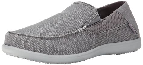 Crocs™ Santa Cruz 2 Luxe Loafer Slip-on in Charcoal/Light Grey (Gray) for Men - Save 39% - Lyst