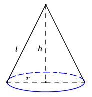 Biết rằng thiết diện qua trục của một hình nón là tam giác đều có diện tích bằng a^2 căn bậc hai ...
