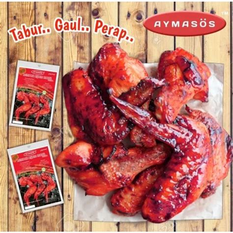 REMPAH AYAM MADU AYMASOS 250g (2ekor Ayam) , BBQ , AYAM PERAP , AYAM ...