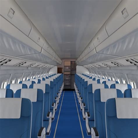 airplane cabin | CGTrader