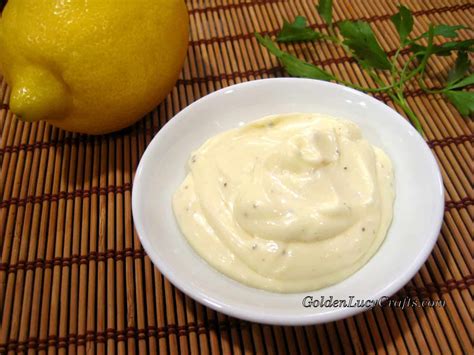 Homemade Mayonnaise made with Olive Oil - GoldenLucyCrafts