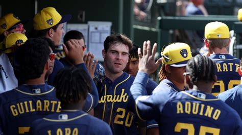 Top-100 Prospect Tyler Black Debuts for Brewers | Just Baseball