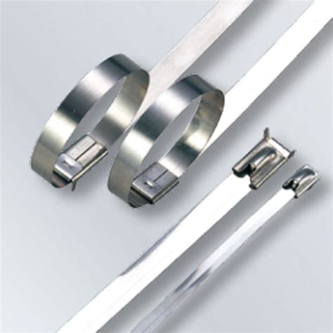 Self Locking Stainless Steel Wire Ties Large Tie Wraps 4.6mm Width Waterproof