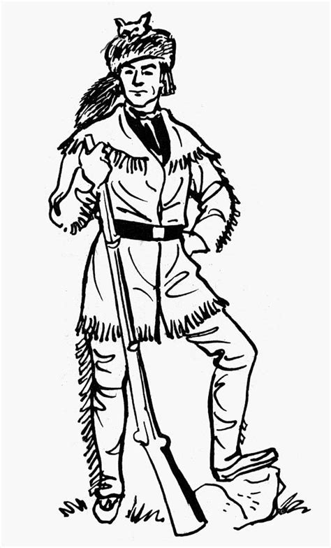 how to draw davy crockett step by step - ranger-combat-styles-pathfinder