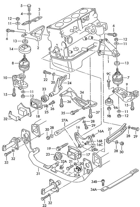 Volkswagen Passat Parts Diagram