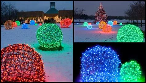 Make Your Own Christmas Light Balls | DIY projects for everyone!