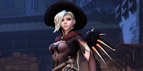 Overwatch Fan Shares Vampire Queen Mercy Concept That Would Be Perfect ...