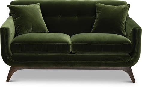 Mid Century Modern Olive Green Loveseat - Falkirk in 2021 | Love seat, Modern loveseat, Sofas ...