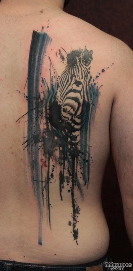 Zebra tattoo: photo num 11864