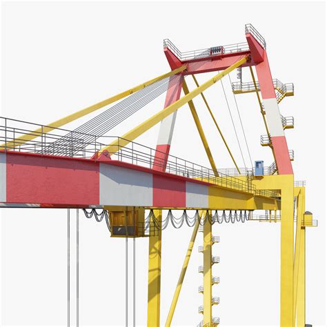 container crane 3d model