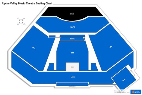 Alpine Valley Music Theatre Seating Chart - RateYourSeats.com