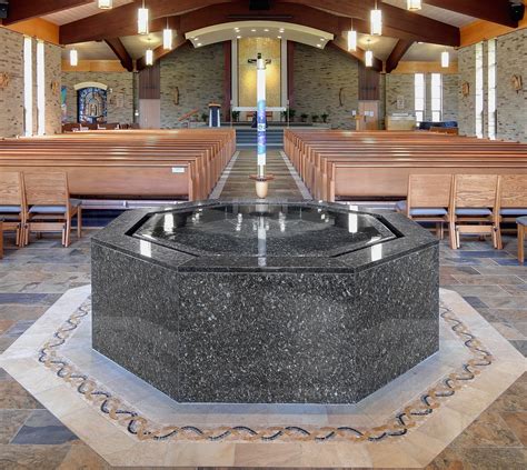 St. Joseph's Church Gallery - Baptismal Fonts by Water Structures