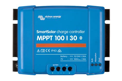 Victron Energy SCC110030210 Smart Solar MPPT 100/30 Charge Controller ...