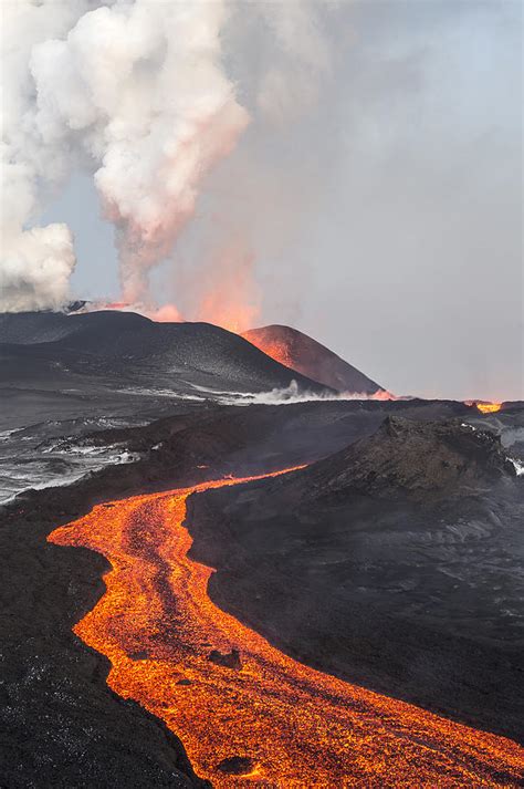 Tolbachik Volcano Erupting Kamchatka Photograph by Sergey Gorshkov - Fine Art America