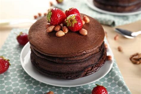 Dark Chocolate Chip Pancakes (Vegan & Gluten-Free)