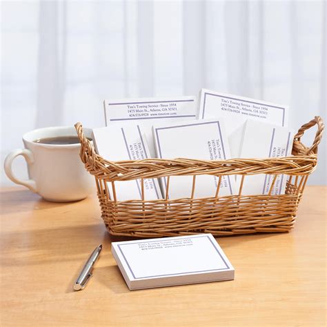 Personalized Classic Business Basketful of Notepads - Miles Kimball