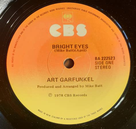 Art Garfunkel - Bright Eyes (1978, Vinyl) | Discogs