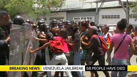 Families tear-gassed as 68 prisoners die in fire at jail in Venezuela ...