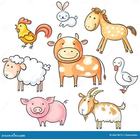 23+ Cartoon Farm Animal Pictures : Free Coloring Pages