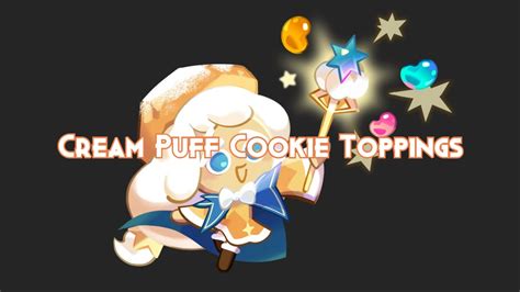 Cream Puff Cookie Toppings Build and Guide Cookie Run Kingdom - Pillar ...