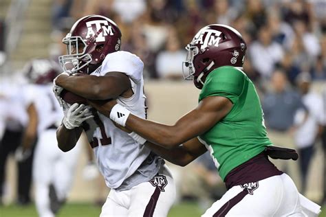 Photos: Texas A&M's Maroon & White Game and halftime Legends Game ...