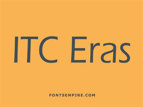 Eras Font Family Free Download - Fonts Empire