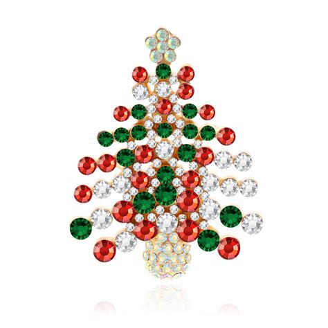 Wholesale Christmas Tree Brooch | JR Fashion Accessories