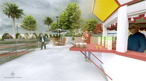 park and children playground design on Behance