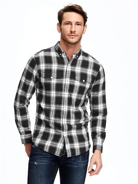 Old Navy Slim-Fit Flannel Shirt for Men | Mens flannel shirt, Mens shirts, Flannel shirt