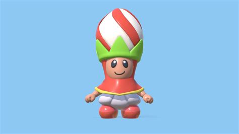 Poplin - Super Mario Bros. Wonder - 3D model by fawfulthegreat64 [bad0a26] - Sketchfab