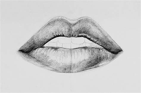 Realistic Drawings Of Mouths