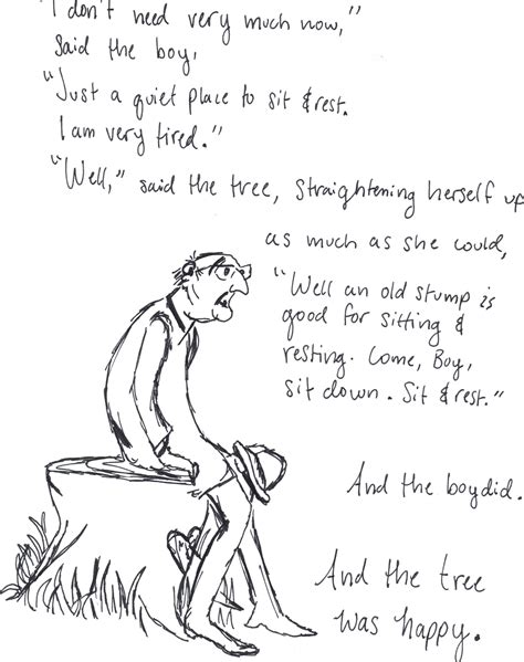 Illustration from "The Giving Tree" By Shel Silverstein | Giving tree ...