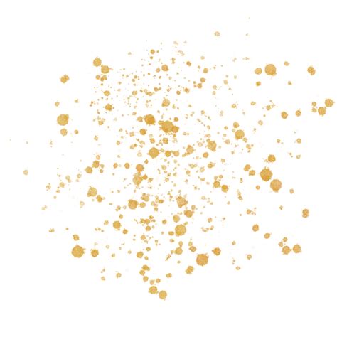 Gold Splatter Paint Splash 11769969 PNG