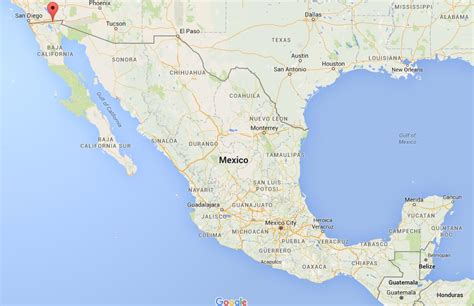 Where is Mexicali on map Mexico